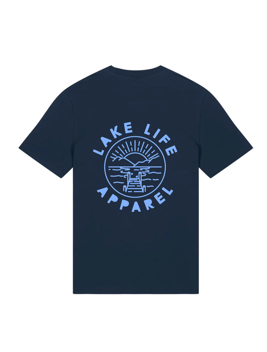 100% Organic Cotton T-Shirt -Navy